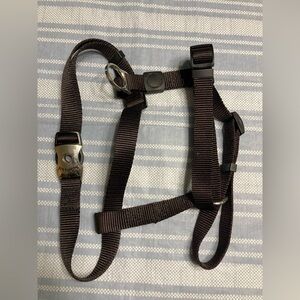 Petmate brown dog harness.